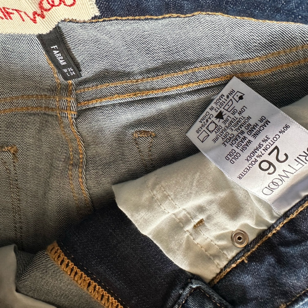 FP Driftwood Embroidered Flare Jeans - Picture 10 of 12